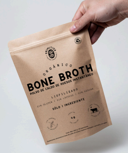 Bone broth powder freeze dried - 40 portions