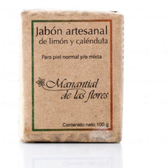 Lime and caléndula soap 90 gr