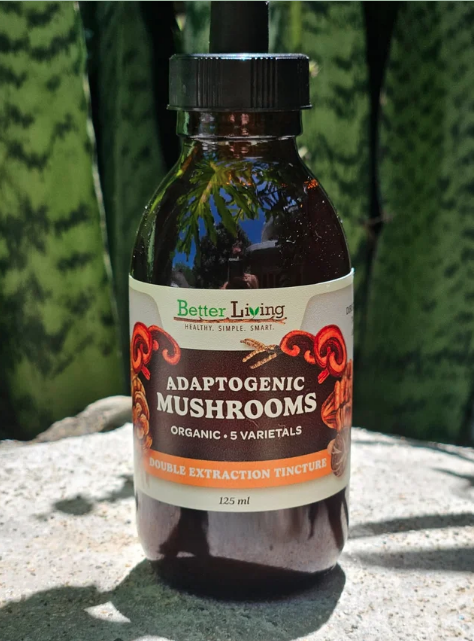 TINTURA DE HONGOS ORGÁNICOS 125 mL (4.2 oz)  