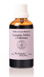 Doble extracto fluido de lavanda, melisa y valeriana 50 ml