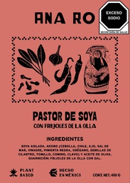 Soy Pastor with beans (FROZEN) - Ana Ro