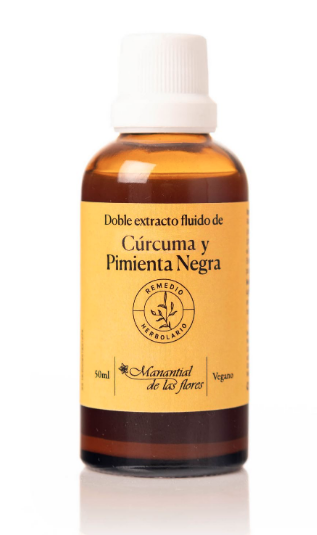 Double fluid extract of turmeric and black pepper 50 ml