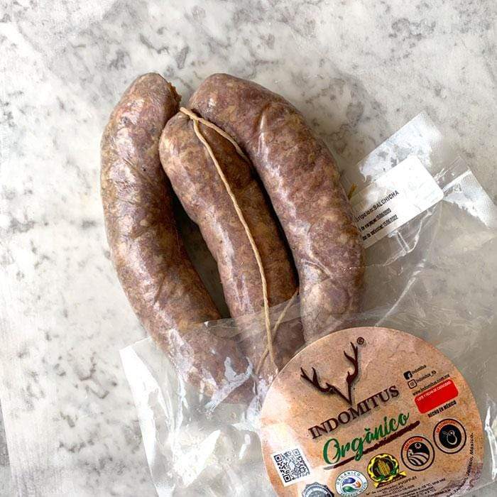 Salchicha de búfalo  (350gr /0.77lb) - Indomitus