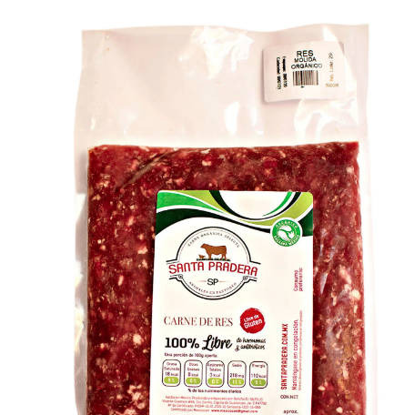 Molida de res (500gr/1.1lbs) - Santa Pradera