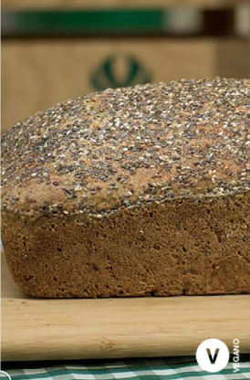 Vegan bread Sweet potato + chía (780g/1.71lbs)