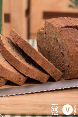 Pan  de granos germinados GlutenFree+Vegano con Dátil con Semilla de Girasol (1Kg/2.2lbs) Artesano del Pan