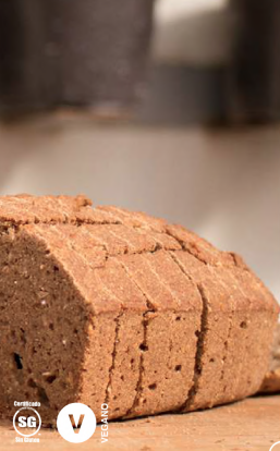 Pan  de granos germinados GlutenFree+Vegano con Plátano Macho y Quinoa (1Kg/2.2lbs) Artesano del Pan