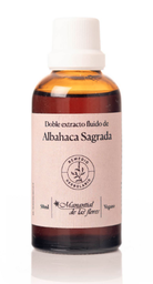 Doble extracto fluido de albahaca sagrada 50 ml - Manantial de las Flores