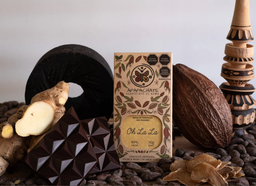 Barra de chocolate con jengibre 80% cacao (15g)