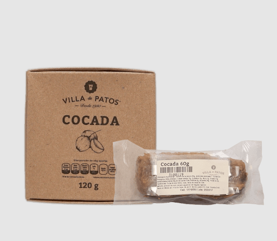 Cocada 120 gr / 0.26 lbs - Villa de Patos