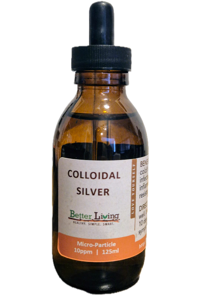 Colloidal Silver – 10 ppm 125 mL (4.2 oz) 
