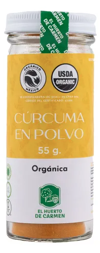 Curcuma - ( 55 gr / 0.12 lbs)   - Huerto del Carmen