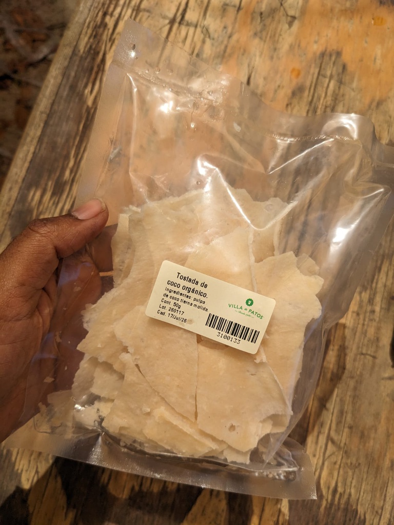 Coconut crackers/toast 50 gr