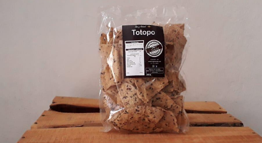 Corn chips with seeds (150 gr /0.33lbs)