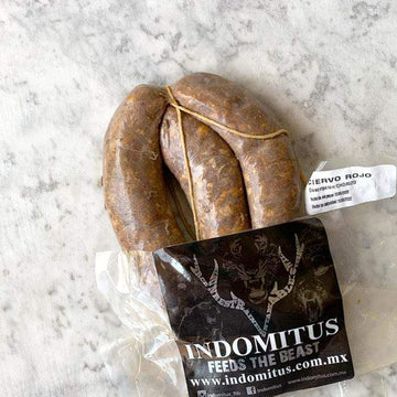 Salchicha de venado  (350gr /0.77lb) - Indomitus