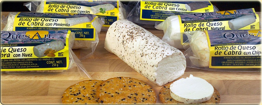 Pecan Nut Goat cheese (250 gr / 0.55lbs)