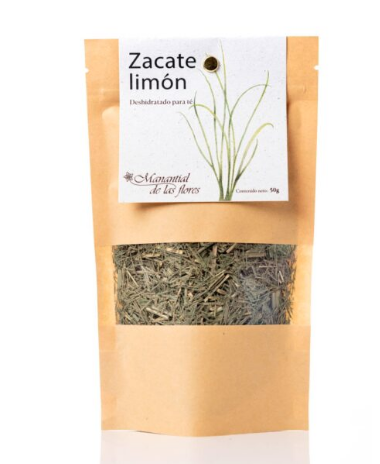 Zacate limón deshidratado para té - (50 gr / 0.11lbs)