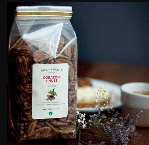 Half pecan nuts - Villa de Patos (350gr/0.77lbs)