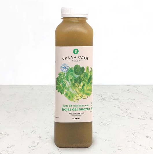 Jugo Hojas del Huerto - Villa de Patos 1 LT