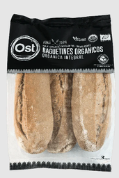 OST- Organic mini Baguette 3 pieces SOURDOUGH (FROZEN)