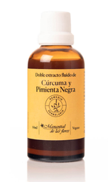 Doble extracto fluido de cúrcuma y pimienta negra 50 ml  